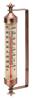 10.75 inch Weathered Copper Thermometer